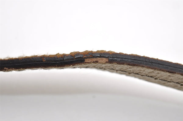 Authentic GUCCI Shoulder Cross Body Bag Purse GG Canvas Leather Brown 7206I