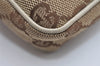 Authentic GUCCI Shoulder Cross Body Bag Purse GG Canvas Leather Brown 7206I