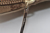 Authentic GUCCI Shoulder Cross Body Bag Purse GG Canvas Leather Brown 7206I