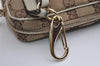 Authentic GUCCI Shoulder Cross Body Bag Purse GG Canvas Leather Brown 7206I