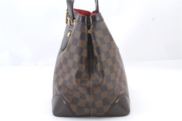 Authentic LOUIS VUITTON Damier Hampstead PM Shoulder Tote Bag N51205 LV 7207C