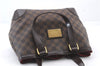 Authentic LOUIS VUITTON Damier Hampstead PM Shoulder Tote Bag N51205 LV 7207C