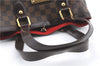 Authentic LOUIS VUITTON Damier Hampstead PM Shoulder Tote Bag N51205 LV 7207C