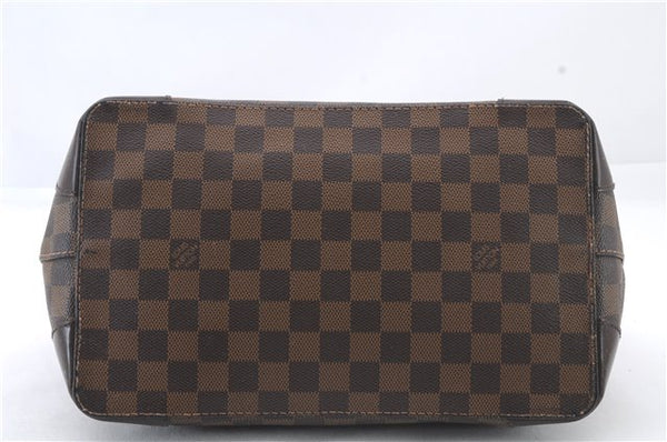 Authentic LOUIS VUITTON Damier Hampstead PM Shoulder Tote Bag N51205 LV 7207C