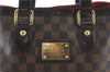 Authentic LOUIS VUITTON Damier Hampstead PM Shoulder Tote Bag N51205 LV 7207C