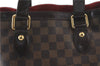 Authentic LOUIS VUITTON Damier Hampstead PM Shoulder Tote Bag N51205 LV 7207C