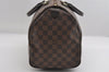 Authentic Louis Vuitton Damier Speedy 35 Hand Boston Bag Purse N41523 LV 7207I