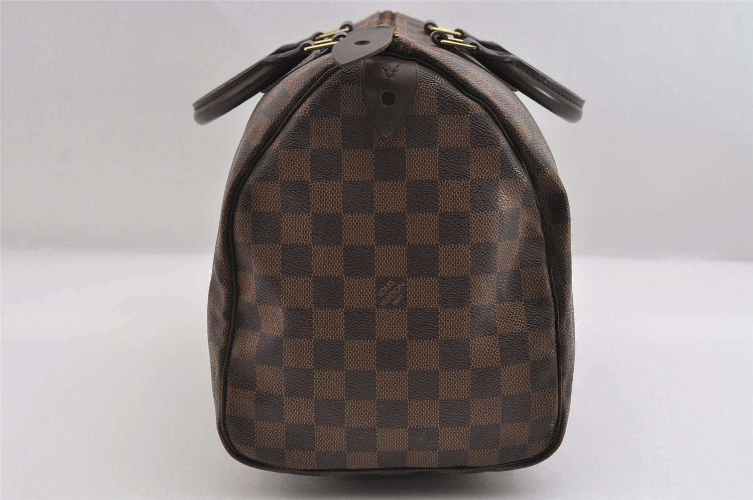 Authentic Louis Vuitton Damier Speedy 35 Hand Boston Bag Purse N41523 LV 7207I