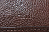 Authentic Chloe Paraty Large Vintage 2Way Shoulder Hand Bag Leather Brown 7208E