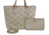 Authentic PRADA Saffiano Leather Nappa 2Way Shoulder Tote Bag White 7208I