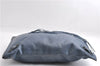 Authentic BALENCIAGA Classic Clutch Hand Bag Purse Leather 362967 Blue 7209E