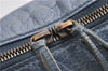 Authentic BALENCIAGA Classic Clutch Hand Bag Purse Leather 362967 Blue 7209E