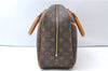 Authentic Louis Vuitton Monogram Deauville Hand Bag M47270 LV 7210E