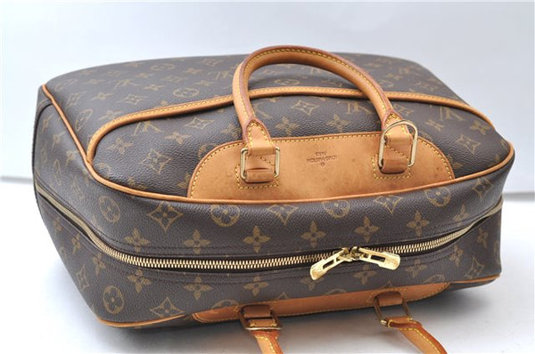 Authentic Louis Vuitton Monogram Deauville Hand Bag M47270 LV 7210E