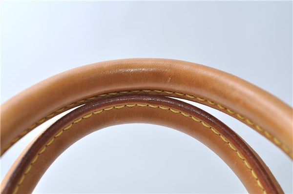 Authentic Louis Vuitton Monogram Deauville Hand Bag M47270 LV 7210E