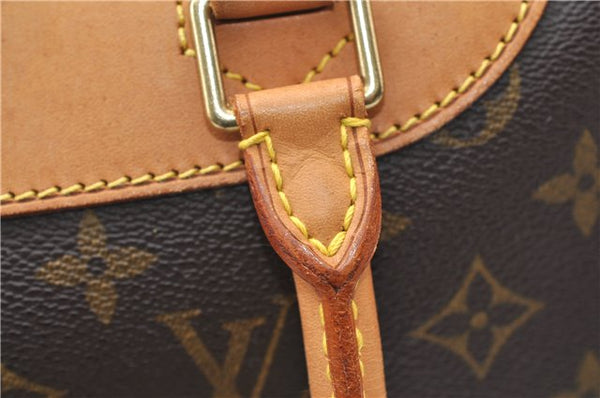 Authentic Louis Vuitton Monogram Deauville Hand Bag M47270 LV 7210E