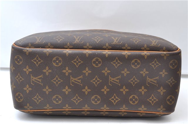 Authentic Louis Vuitton Monogram Deauville Hand Bag M47270 LV 7210E