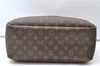 Authentic Louis Vuitton Monogram Deauville Hand Bag M47270 LV 7210E