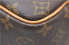 Authentic Louis Vuitton Monogram Deauville Hand Bag M47270 LV 7210E