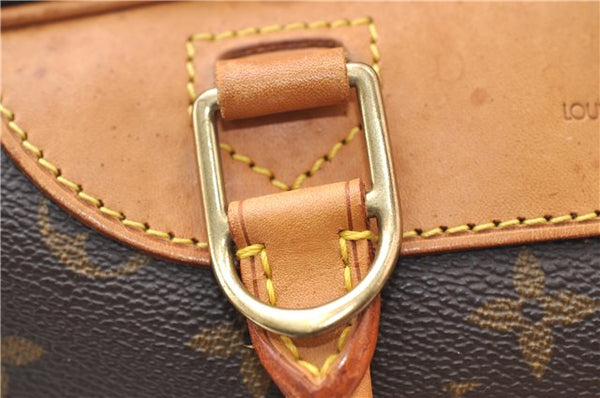 Authentic Louis Vuitton Monogram Deauville Hand Bag M47270 LV 7210E