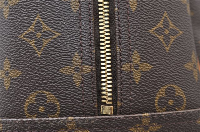 Authentic Louis Vuitton Monogram Deauville Hand Bag M47270 LV 7210E
