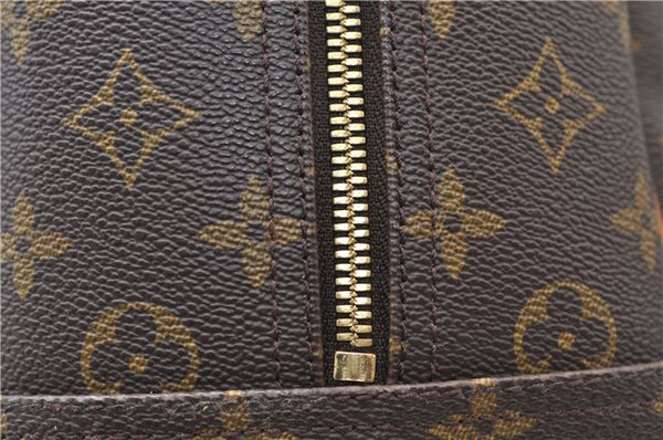 Authentic Louis Vuitton Monogram Deauville Hand Bag M47270 LV 7210E
