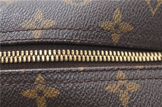 Authentic Louis Vuitton Monogram Deauville Hand Bag M47270 LV 7210E