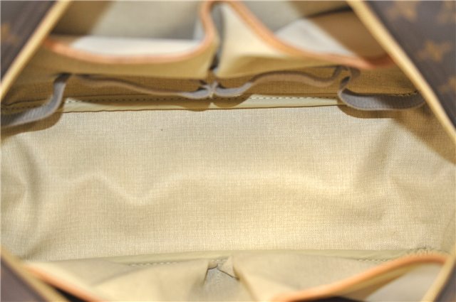 Authentic Louis Vuitton Monogram Deauville Hand Bag M47270 LV 7210E