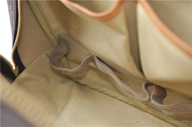 Authentic Louis Vuitton Monogram Deauville Hand Bag M47270 LV 7210E