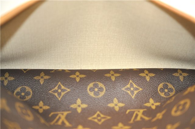 Authentic Louis Vuitton Monogram Deauville Hand Bag M47270 LV 7210E