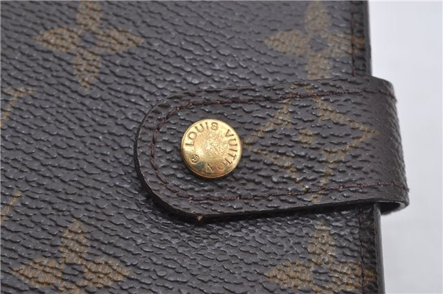 Authentic Louis Vuitton Monogram Compact Zip Bifold Wallet Purse M61667 LV 7211E