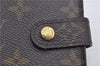 Authentic Louis Vuitton Monogram Compact Zip Bifold Wallet Purse M61667 LV 7211E