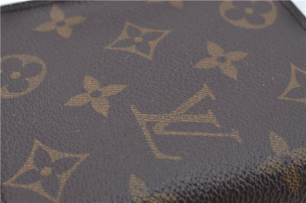 Authentic Louis Vuitton Monogram Compact Zip Bifold Wallet Purse M61667 LV 7211E