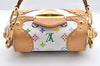 Auth Louis Vuitton Monogram Multicolor Marilyn Shoulder Bag M40127 White 7211I