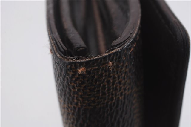 Auth Louis Vuitton Damier Porte Monnaie Billets Tresor Wallet N61730 LV 7213D