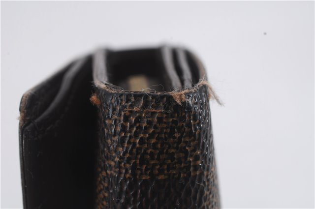 Auth Louis Vuitton Damier Porte Monnaie Billets Tresor Wallet N61730 LV 7213D