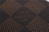Auth Louis Vuitton Damier Porte Monnaie Billets Tresor Wallet N61730 LV 7213D