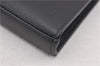 Authentic SAINT LAURENT Zip Long Wallet Purse Leather 328558 Black Box 7214F