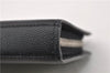 Authentic SAINT LAURENT Zip Long Wallet Purse Leather 328558 Black Box 7214F