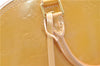 Authentic Louis Vuitton Vernis Alma PM Hand Bag Purse Yellow LV 7216E