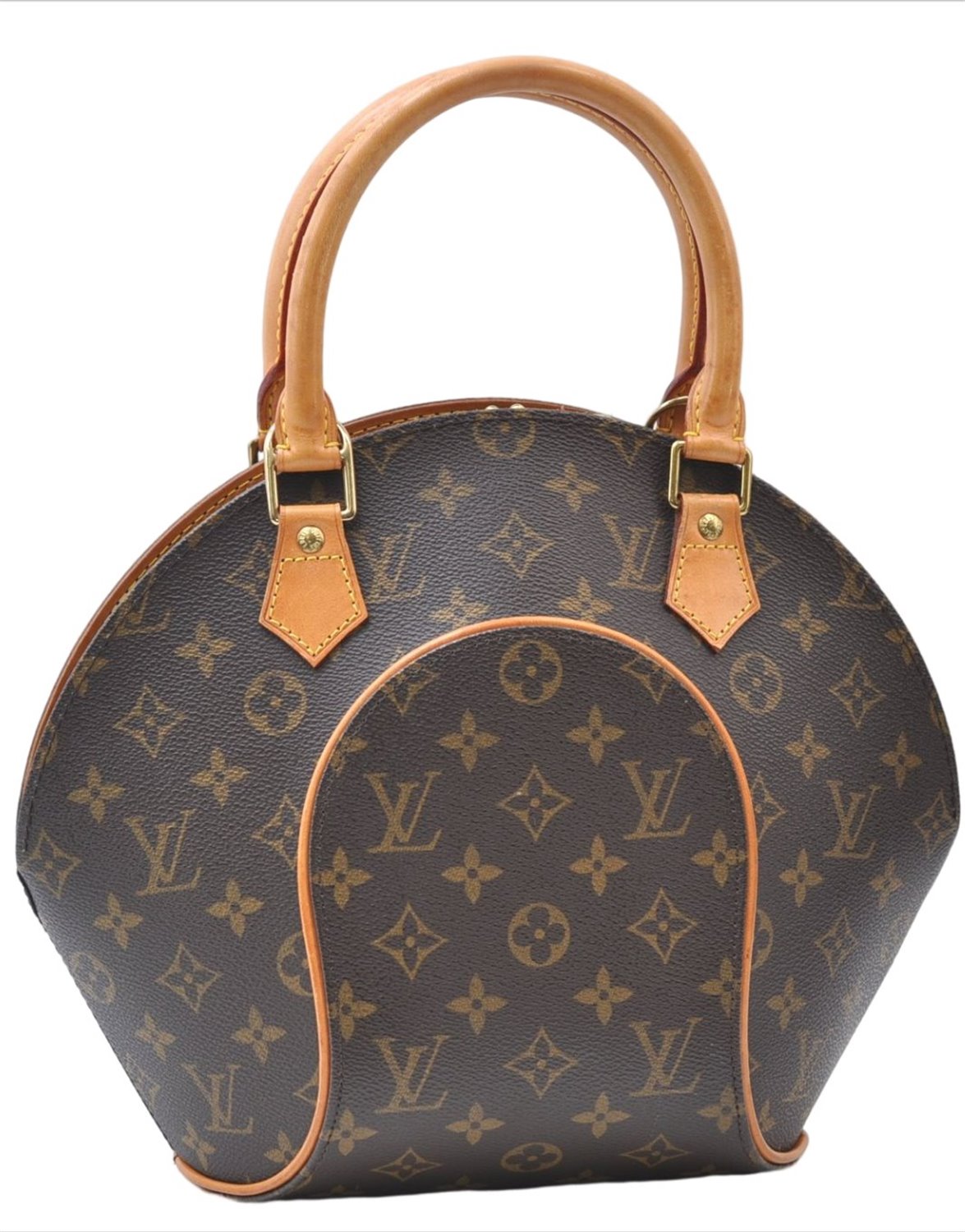 Authentic Louis Vuitton Monogram Ellipse PM Hand Bag M51127 LV 7218E