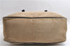 Authentic FENDI Vintage Shoulder Hand Bag Purse Suede Leather Beige 7220E