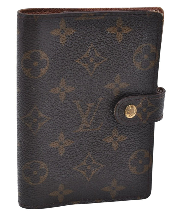Authentic Louis Vuitton Monogram Agenda PM Day Planner Cover R20005 LV 7221D