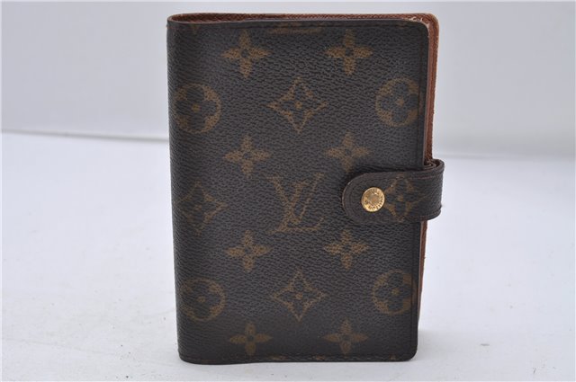 Authentic Louis Vuitton Monogram Agenda PM Day Planner Cover R20005 LV 7221D