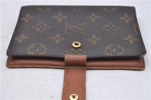 Authentic Louis Vuitton Monogram Agenda PM Day Planner Cover R20005 LV 7221D