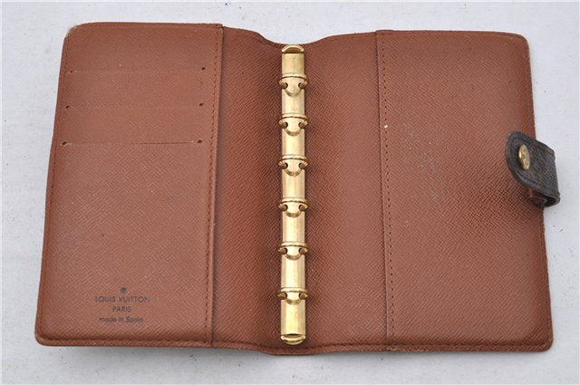 Authentic Louis Vuitton Monogram Agenda PM Day Planner Cover R20005 LV 7221D