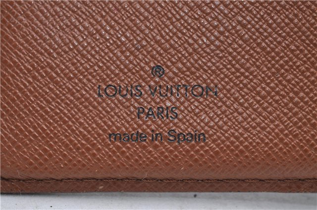 Authentic Louis Vuitton Monogram Agenda PM Day Planner Cover R20005 LV 7221D