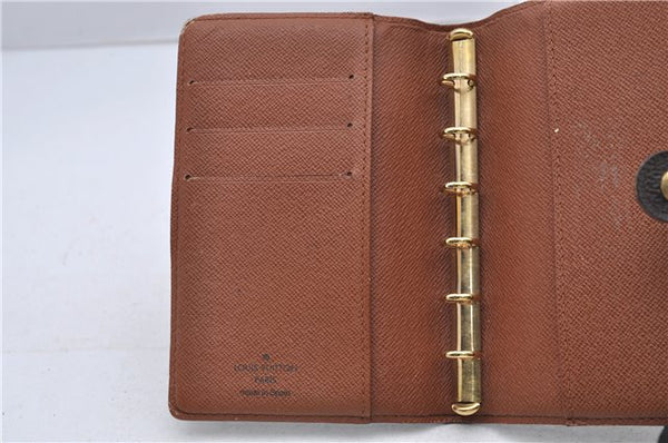 Authentic Louis Vuitton Monogram Agenda PM Day Planner Cover R20005 LV 7221D