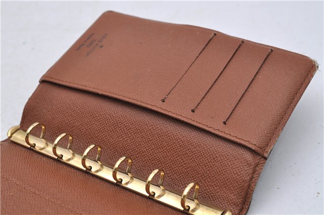 Authentic Louis Vuitton Monogram Agenda PM Day Planner Cover R20005 LV 7221D