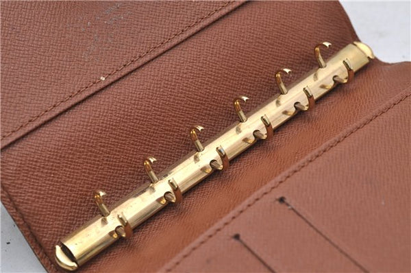 Authentic Louis Vuitton Monogram Agenda PM Day Planner Cover R20005 LV 7221D